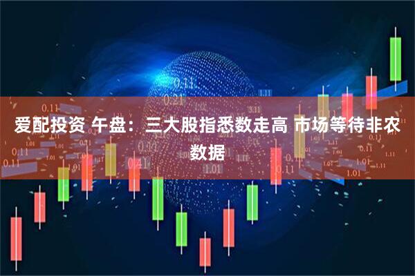 爱配投资 午盘：三大股指悉数走高 市场等待非农数据
