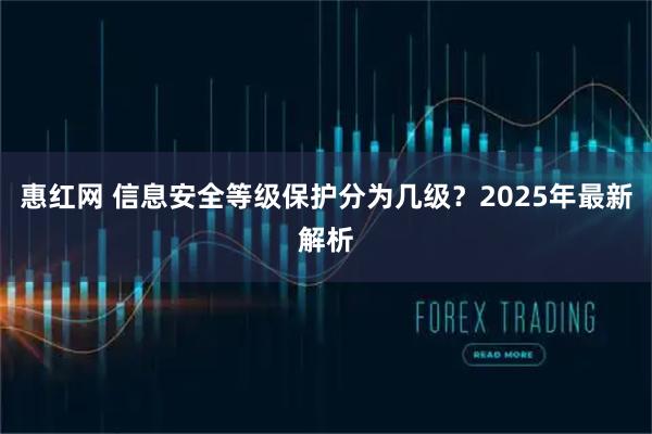 惠红网 信息安全等级保护分为几级？2025年最新解析