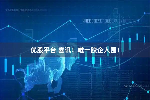 优股平台 喜讯!唯一胶企入围!